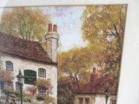Image 5 of Spaniards Inn Hampstead London: Framed Vintage Art Print by Alex Jawdokimov 