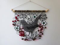 Image 1 of Blackbird Wall Hanging