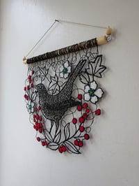 Image 2 of Blackbird Wall Hanging