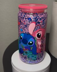 PREMADE CUP - Stitch/Angel 