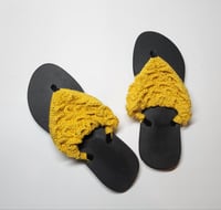 Image 1 of Crochet sandals