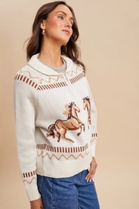 Image 4 of Wild Horses Cardi 