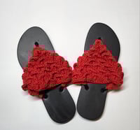 Image 4 of Crochet top sandals