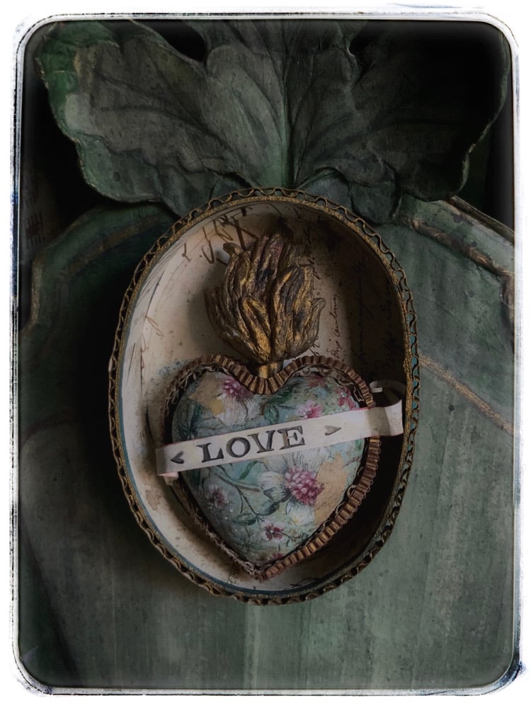 Image of Flaming heart