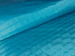 Image of 100 metres of Turquoise Ripstop Fabric