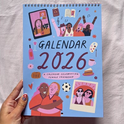 Image of *SUPER SECONDS* GALENDAR 2026