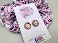 Pink Halloween Earrings