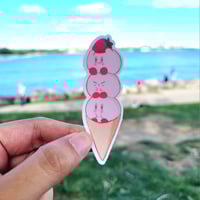 Ice-cream Kirby sticker