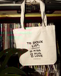 Image 1 of Tote bag "TO DOUX LIST" - COLLAB' LADY BOY
