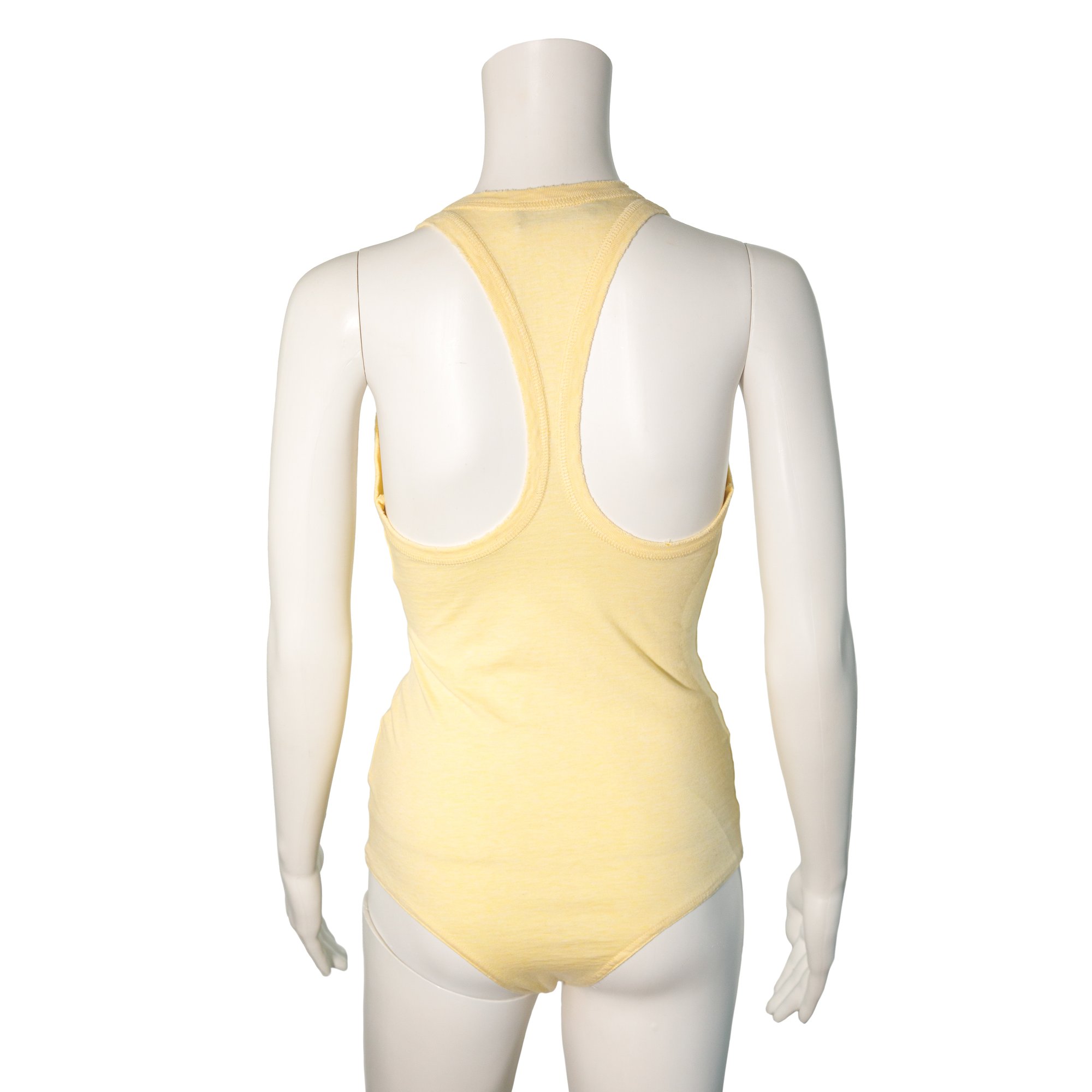 Image of Dsquared2 2005 Button Down Yellow Bodysuit
