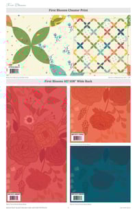 Image 8 of Sashiko Stars Kit in First Blooms