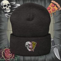 Image 2 of Skull Slice Cuffed Beanie