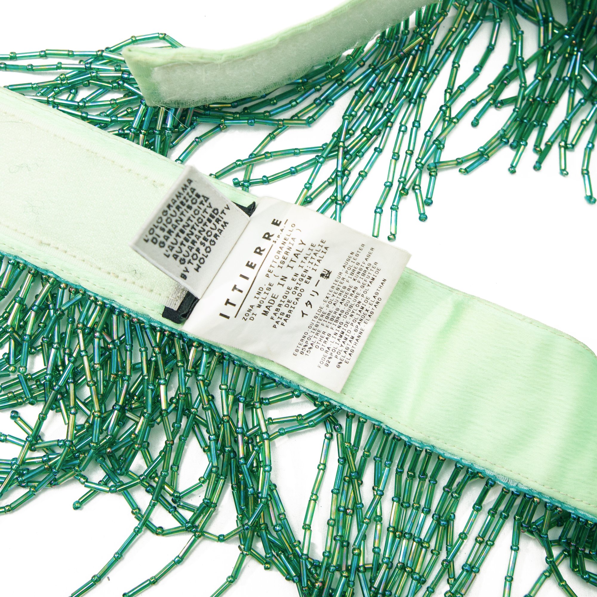 Image of Dolce & Gabbana 2000 Beaded Embellished Belt