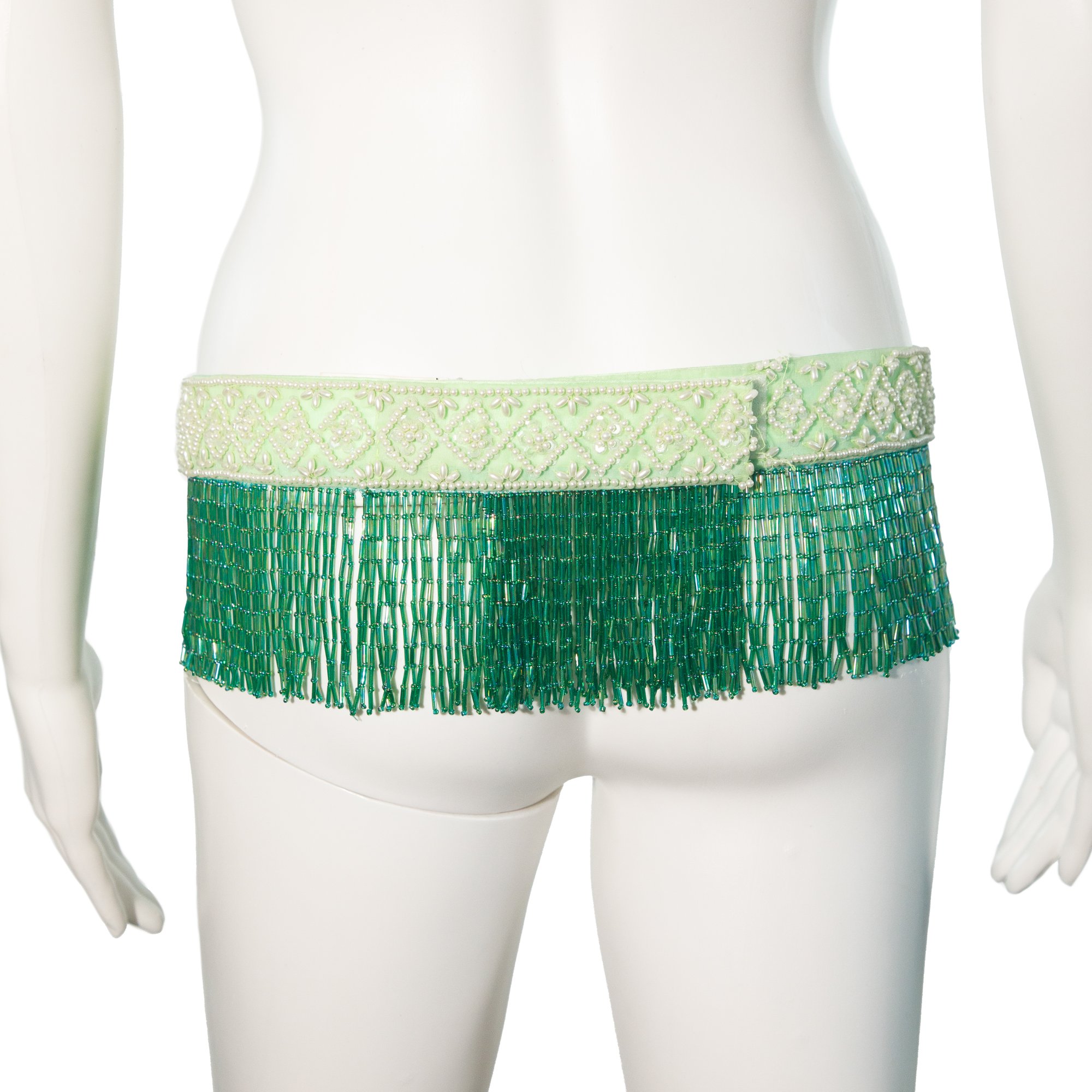 Image of Dolce & Gabbana 2000 Beaded Embellished Belt