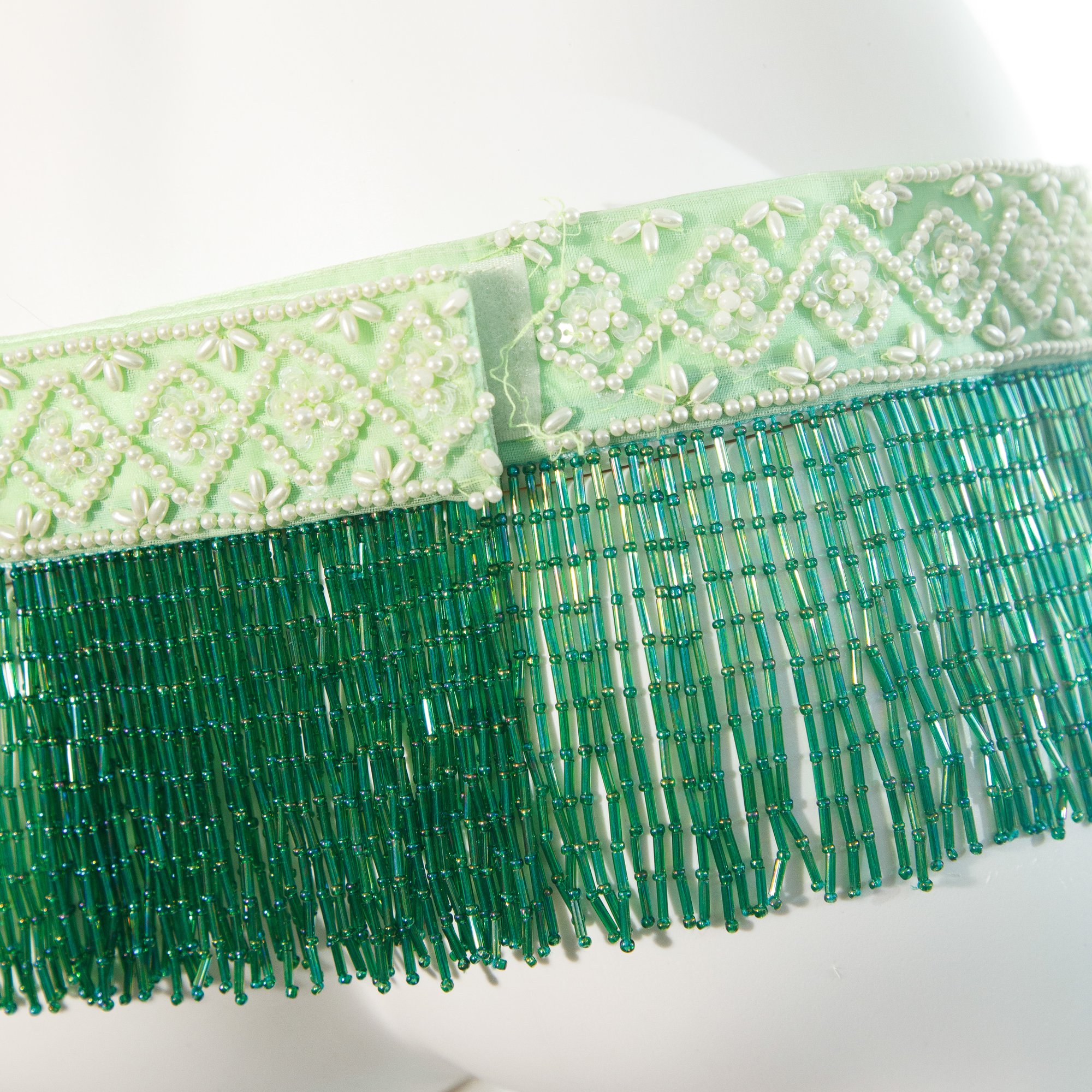 Image of Dolce & Gabbana 2000 Beaded Embellished Belt