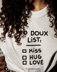 Image 2 of Reste un S - TEE-SHIRT blanc "TO DOUX LIST" - Collab' LADY BOY