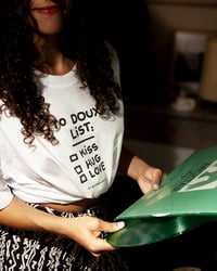 Image 6 of Reste un S - TEE-SHIRT blanc "TO DOUX LIST" - Collab' LADY BOY