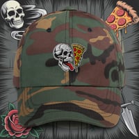 Image 4 of Skull Slice Dad Hat
