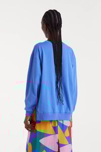 Image 5 of SUDADERA ALGODÓN BORDADO CORAZONES
