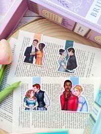 Image 1 of Bridgerton [Bookmark & Stickers]