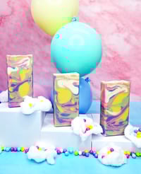 Image 1 of Candy Colored Clouds Artisan Soap 