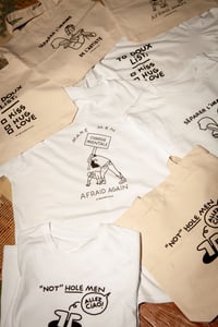 Image 5 of TEE-SHIRT blanc "CHARGE MENTALE" - Collab' LADY BOY