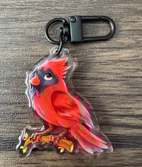 Cardinal Keychain