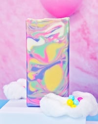 Image 2 of Candy Colored Clouds Artisan Soap 