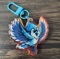 Image 1 of Bluejay Keychain