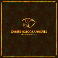 Image 1 of CARTES HOLOGRAPHIQUES
