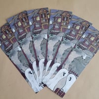 Image 5 of Traditional Bookmark--Swoopy Ghost Haunted Vacation House