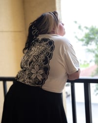Image 1 of Skull Blossum Shirt