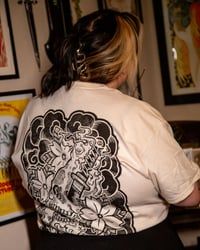 Image 3 of Skull Blossum Shirt