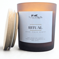 Image 1 of Ritual Soy Candle – Palo Santo, Sage & Chamomile | 100% Soy Wax Candle