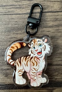 Image 3 of Tiger Keychain