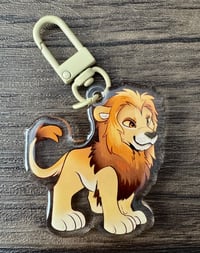 Image 2 of Lion Keychain