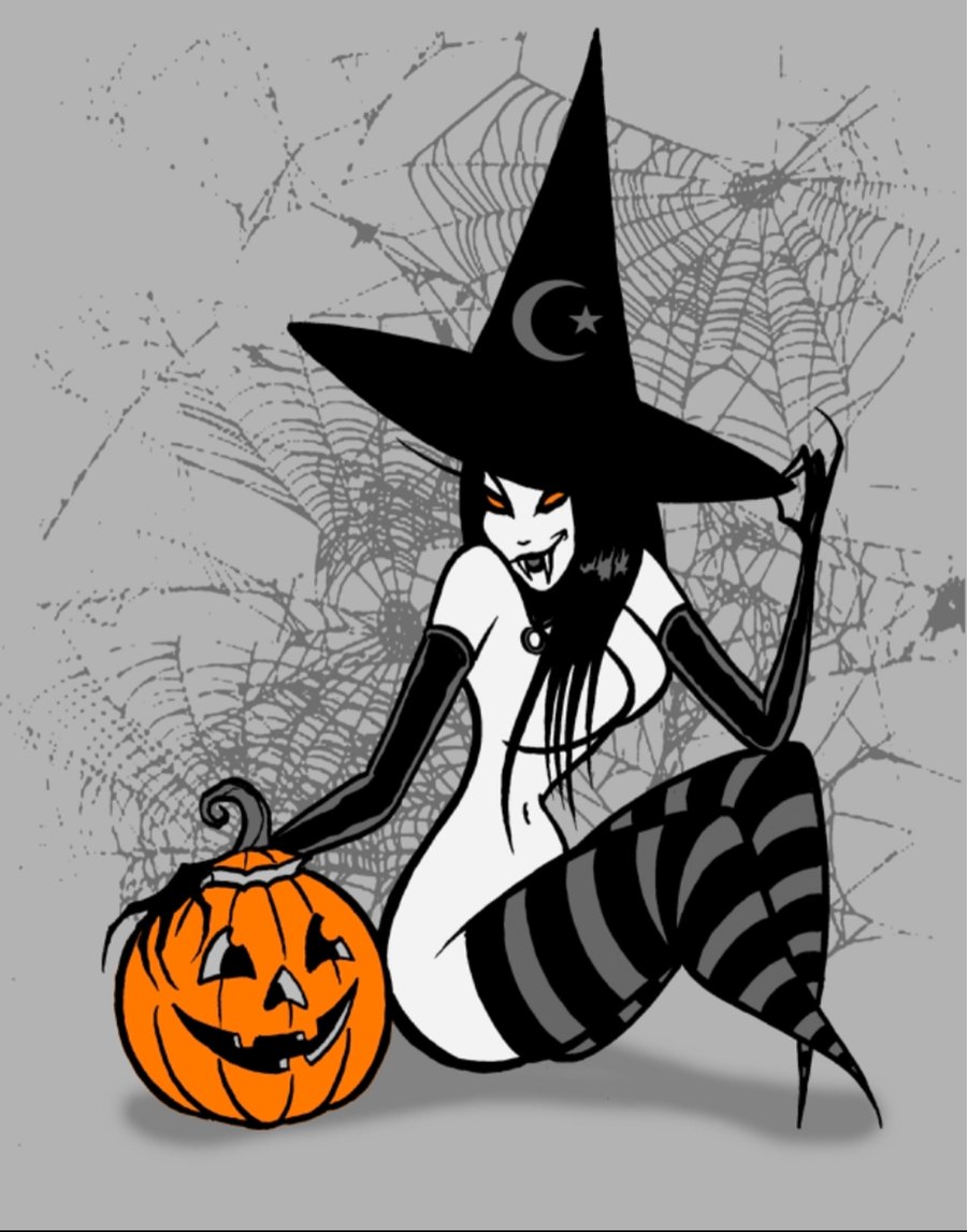 Image of NEW! Jackie o lantern  ! - signed print 