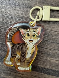 Image 1 of Tabby Cat Keychain