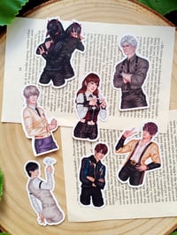 Image 2 of Love and deep Space  [Bookmark, print & Stickers]