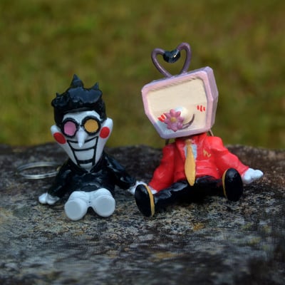 Image of Spamtenna keychains