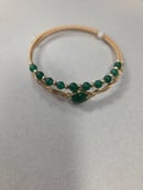Image 3 of Green Quartz bangle 