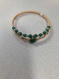 Image 3 of Green Quartz bangle 