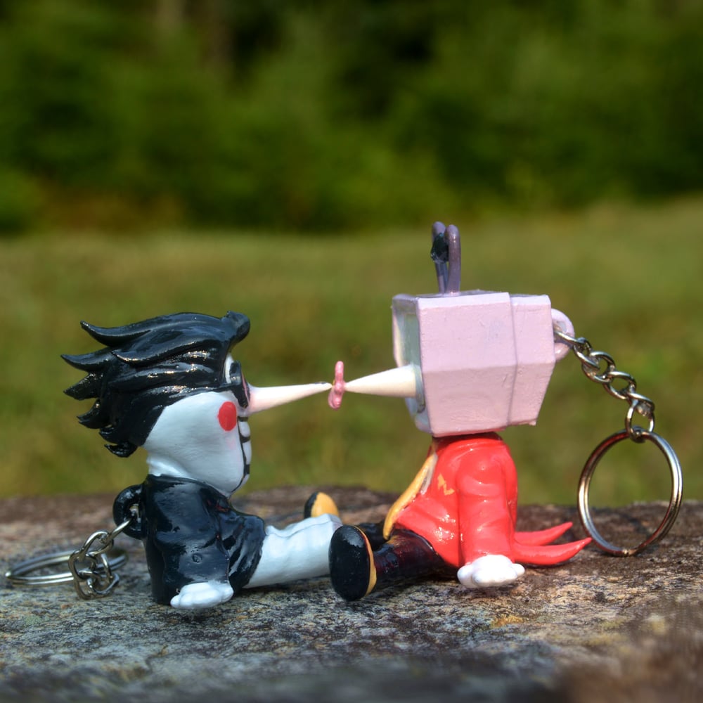 Image of Spamtenna keychains