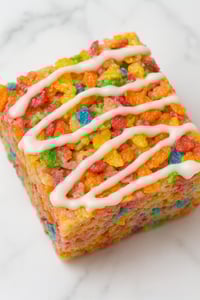 Fruity Pebble Rice Crispy Treat 