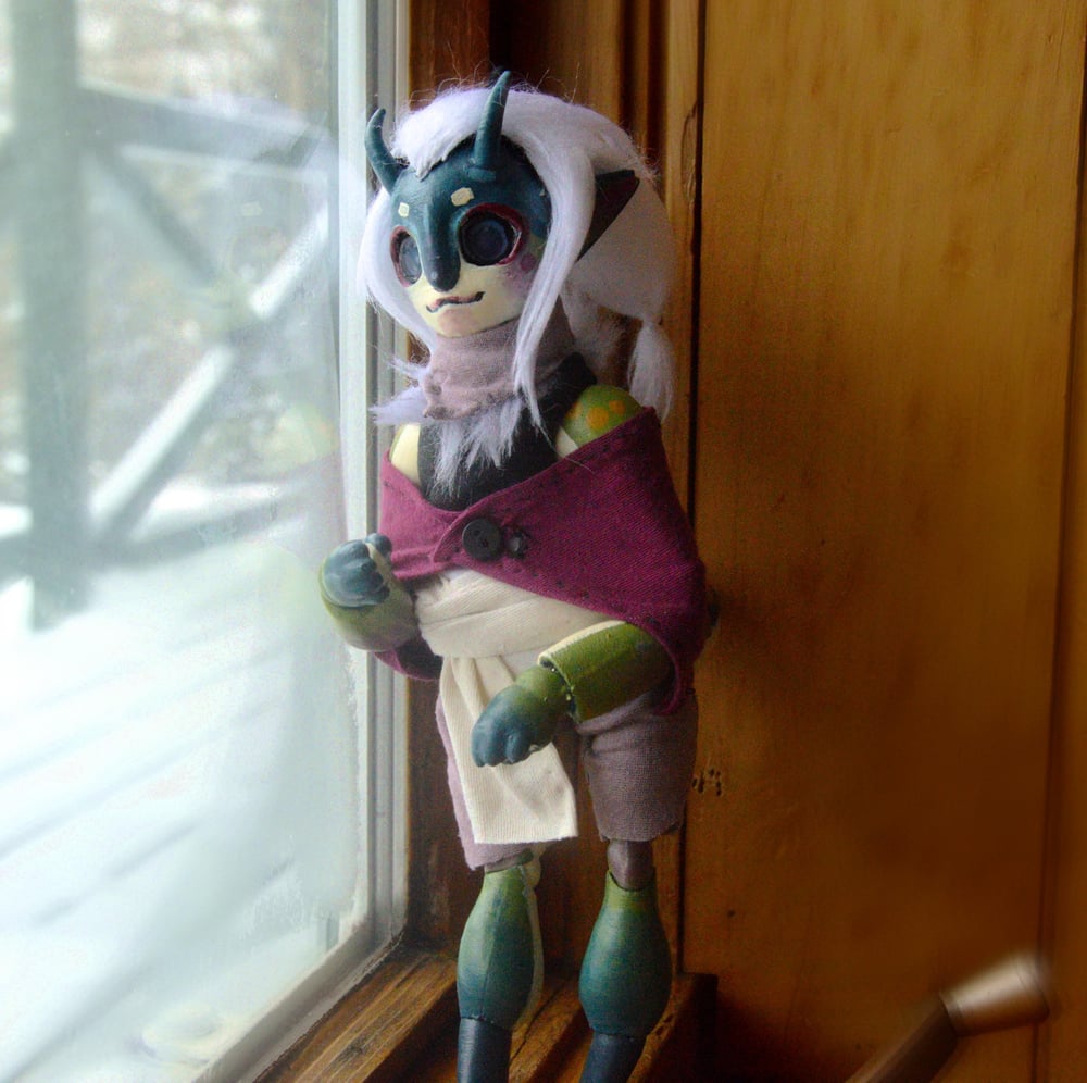 Image of Hummingbird hawk-moth Custom BJD/ Art doll/ custom/ one of a kind/ pre assembled