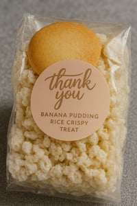 Banana Pudding Rice Crispy Treat