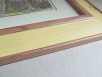 Image 8 of York Minster by E. W. Haslehurst (b 1866) Vintage Small Art Print in Wooden Frame