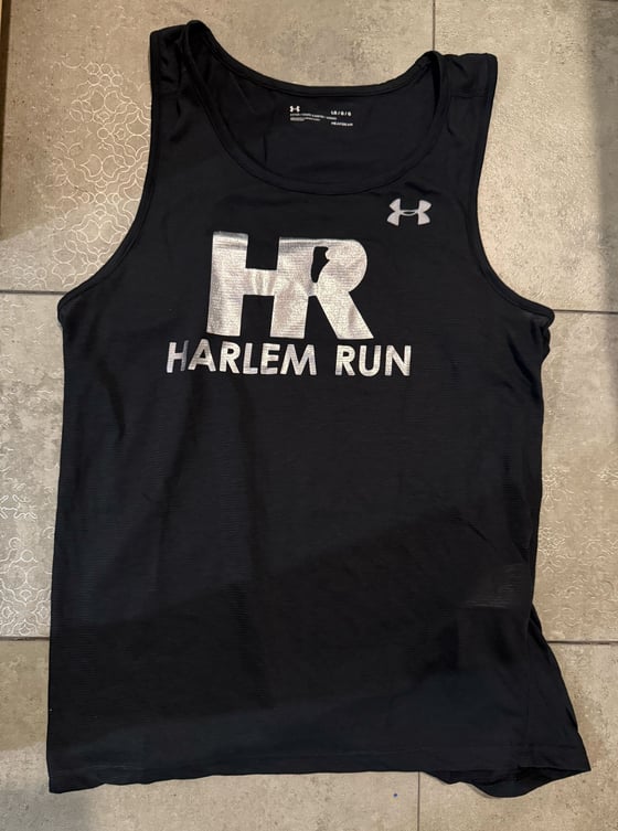 Image of Harlem Run Black-and-Silver Singlet