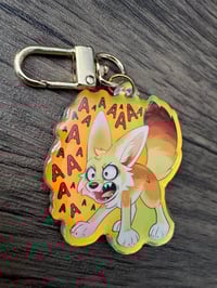 Image 1 of Screaming Fennec Keychain