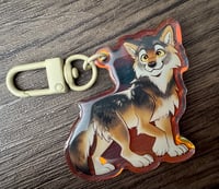 Image 1 of Wolf Keychain